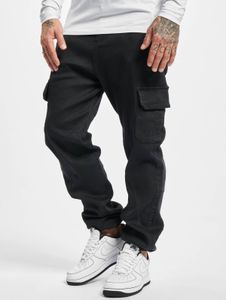 bequeme URBAN CLASSICS Herren Jeans Stretch Kordelzug Reißverschluss mit Baumwolle Schwarz