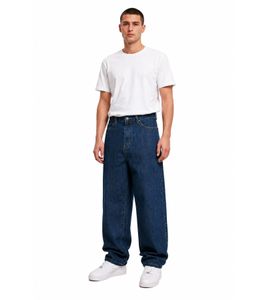 moderne URBAN CLASSICS Herren Jeans im 5-Pocket-Style Baumwoll-Hose Blau