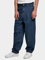 moderne URBAN CLASSICS Herren Jeans im 5-Pocket-Style Baumwoll-Hose Blau