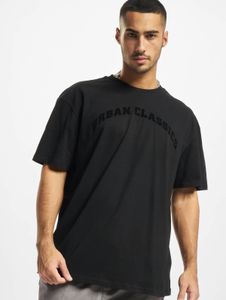 bequemes Urban Classics Herren T-Shirt Oversize 180 g/m² mit Baumwolle Schwarz