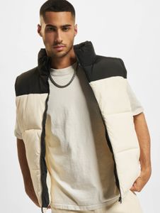 lässige Urban Classics Herren Jacke 139 g/m² Creme-Weiß/Schwarz