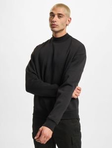 modernes Urban Classics Herren Sweatshirt Oversize Fleece 300 g/m² mit Baumwolle Schwarz