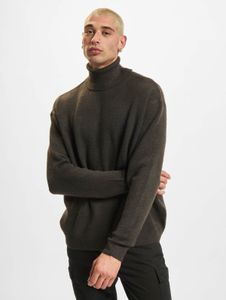 Comfortable Urban Classics men's sweatshirt with stretch ribbed cuffs, oversize, anthracite