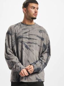 sportliches URBAN CLASSICS Herren T-Shirt 180 g/m² mit Baumwolle Grau/Schwarz