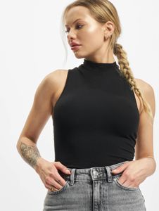 stilvolles Urban Classics Damen Kleid Stretch 180 g/m² mit Baumwolle Schwarz