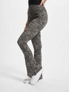 bequeme Urban Classics Damen Hose Stretch Slim Fit 270 g/m² mit Baumwolle Schwarz/Grau