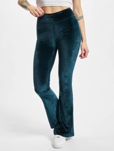bequeme Urban Classics Damen Hose Stretch 200 g/m² Blau