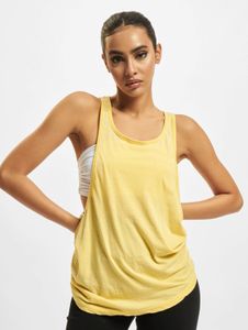 bequemes Urban Classics Damen T-Shirt 130 g/m² Gelb