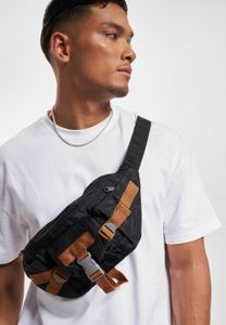 bequemes Urban Classics Unisex Tasche Reißverschluss Schwarz