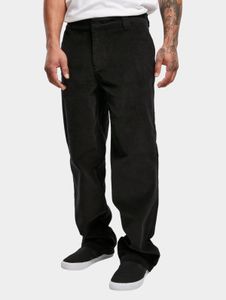lässige URBAN CLASSICS Herren Jeans Reißverschluss Taschen 280 g/m² mit Baumwolle Schwarz