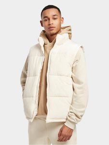 Chaqueta informal para hombre URBAN CLASSICS con cordón ajustable y cremallera, 136 g/m², color crudo-blanco.