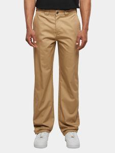 lässige URBAN CLASSICS Herren Jeans Reißverschluss Taschen 240 g/m² mit Baumwolle Beige