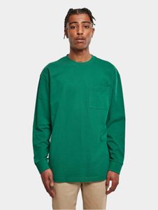 lässiges Urban Classics Herren Sweatshirt Oversize 220 g/m² mit Baumwolle Grün