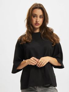 modernes URBAN CLASSICS Damen T-Shirt Oversize 240 g/m² mit Baumwolle Schwarz