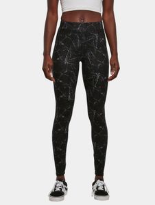 moderne Urban Classics Damen Hose Stretch Slim Fit 180 g/m² Schwarz