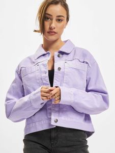 moderne Urban Classics Damen Jeans mit Baumwolle Violett