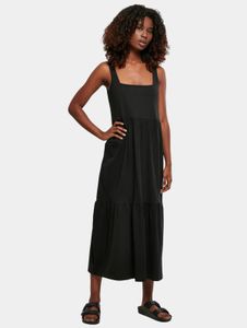 Stylish Urban Classics women's dress, 180 g/m², cotton, black