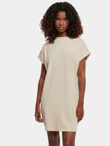 sportliches Urban Classics Damen T-Shirt 180 g/m² mit Baumwolle Beige