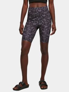 leichte Urban Classics Damen Shorts Stretch Slim Fit 250 g/m² Grau/Violett