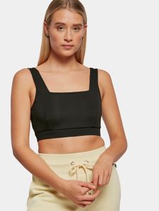 komfortabler URBAN CLASSICS Damen BH Stretch 230 g/m² Schwarz