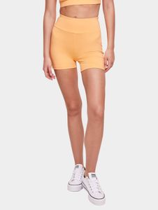 bequeme Urban Classics Damen Shorts Stretch 230 g/m² Beige