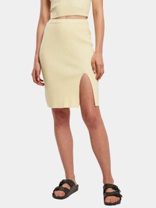 Lightweight Urban Classics women's dress, 12 g/m², pastel yellow