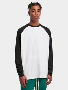 lässiges URBAN CLASSICS Herren T-Shirt Oversize 200 g/m² mit Baumwolle Weiß/Schwarz