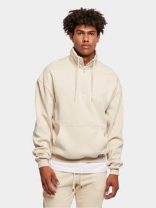 Sweat-shirt homme Casual Urban Classics, avec cordon de serrage et fermeture éclair, 305 g/m², beige
