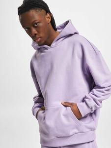 Sweat à capuche Soft Urban Classics pour homme, avec cordon de serrage, 460 g/m² coton, violet