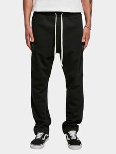 bequeme Urban Classics Herren Jeans Kordelzug Reißverschluss 300 g/m² mit Baumwolle Schwarz