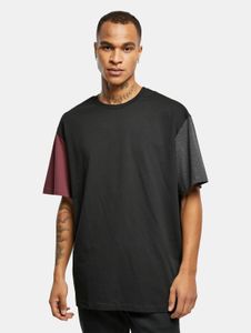sportliches Urban Classics Herren T-Shirt Oversize 200 g/m² mit Baumwolle Schwarz