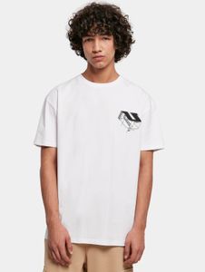 sportliches Urban Classics Herren T-Shirt Oversize 220 g/m² mit Baumwolle Weiß