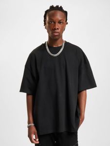 sporty Urban Classics men's T-shirt, oversize, 300 g/m², cotton, black