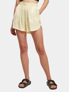 Short léger Urban Classics pour femme, 95 g/m², jaune pastel
