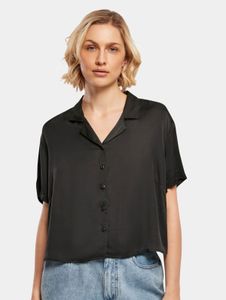 vielseitiges Urban Classics Damen Polo-Shirt 95 g/m² Schwarz