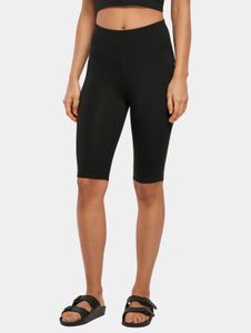 moderne Urban Classics Damen Hose Stretch Slim Fit 220 g/m² mit Baumwolle Schwarz