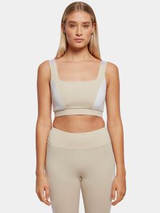 bequemer Urban Classics Damen BH Stretch Slim Fit 210 g/m² Beige