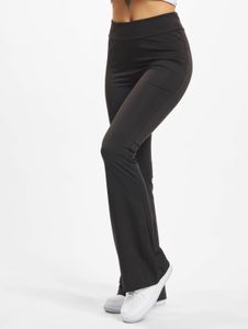 lässige Urban Classics Damen Hose Stretch 230 g/m² Schwarz