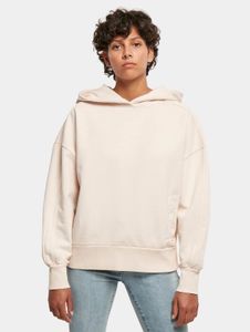moderner Urban Classics Damen Hoodie große Kapuze Taschen 470 g/m² mit Baumwolle Rosa