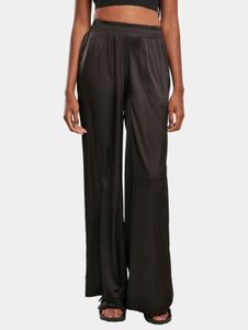 moderne Urban Classics Damen Jeans Stretch Taschen 95 g/m² Schwarz