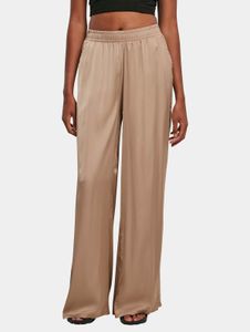 stylische Urban Classics Damen Jeans Stretch Taschen 95 g/m² Beige