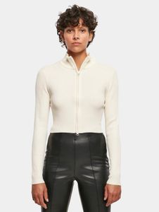 funktionale Urban Classics Damen Jacke Reißverschluss 12 g/m² Ecru-Weiß