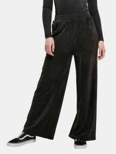 moderne Urban Classics Damen Hose Stretch Taschen 260 g/m² Schwarz