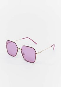 stylische Urban Classics Unisex Sonnenbrille Gold/Rosa