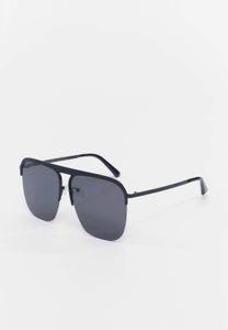 Occhiali da sole unisex Urban Classics alla moda con coulisse, neri