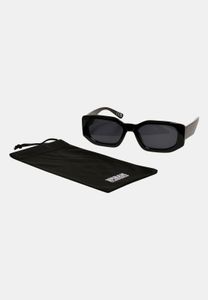 Occhiali da sole da donna Urban Classics alla moda con coulisse, neri