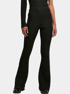 lässige URBAN CLASSICS Damen Hose 12 g/m² Schwarz