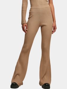vielseitige Urban Classics Damen Hose Slim Fit 12 g/m² Beige