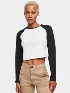 Casual URBAN CLASSICS women's stretch oversize T-shirt, 180 g/m², cotton, white/black