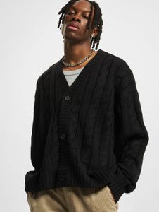 bequemes URBAN CLASSICS Herren Sweatshirt Taschen Oversize 3 g/m² Schwarz